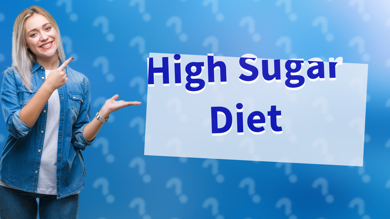 High Sugar Diet