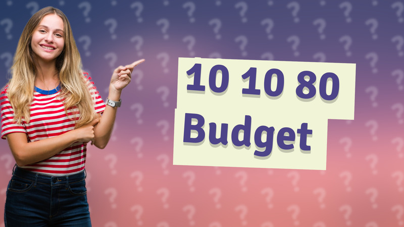 10 10 80 Budget