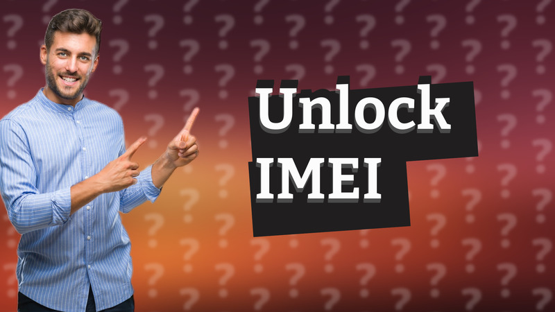 Unlock IMEI