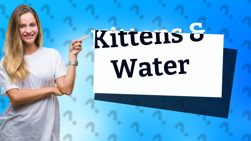 Kittens & Water