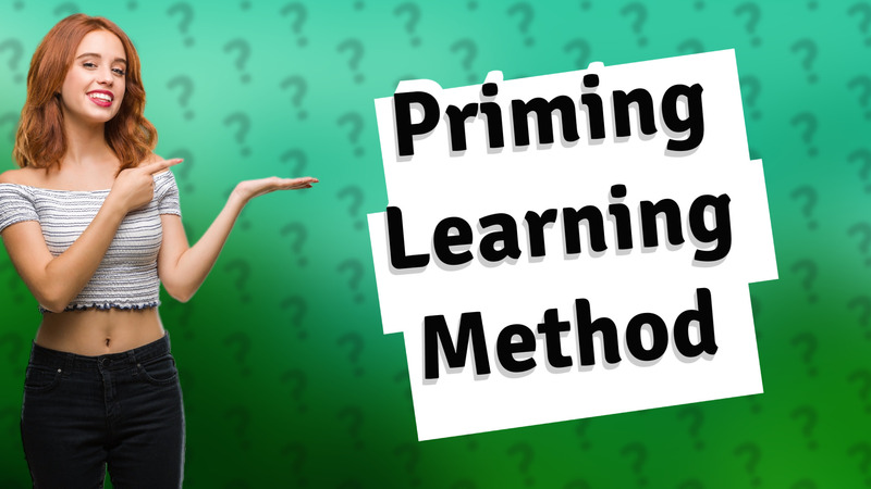 Priming Learning Method