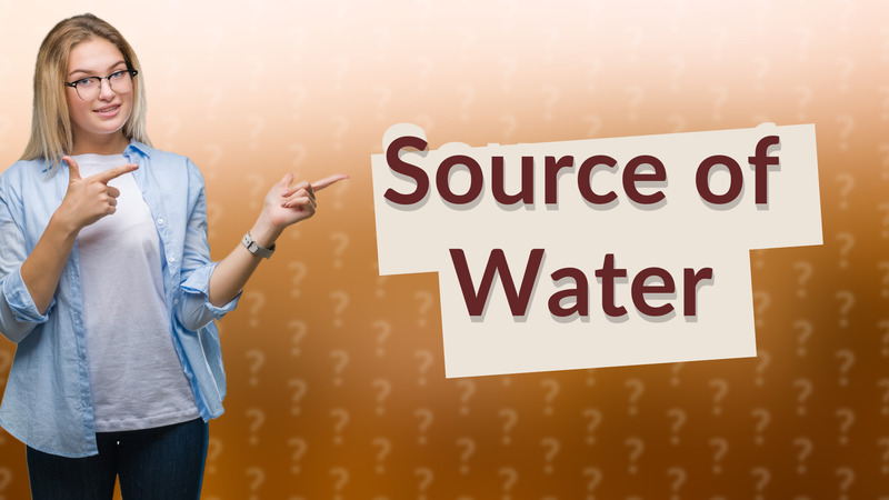 Source of Water