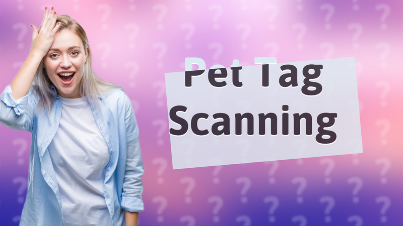 Pet Tag Scanning