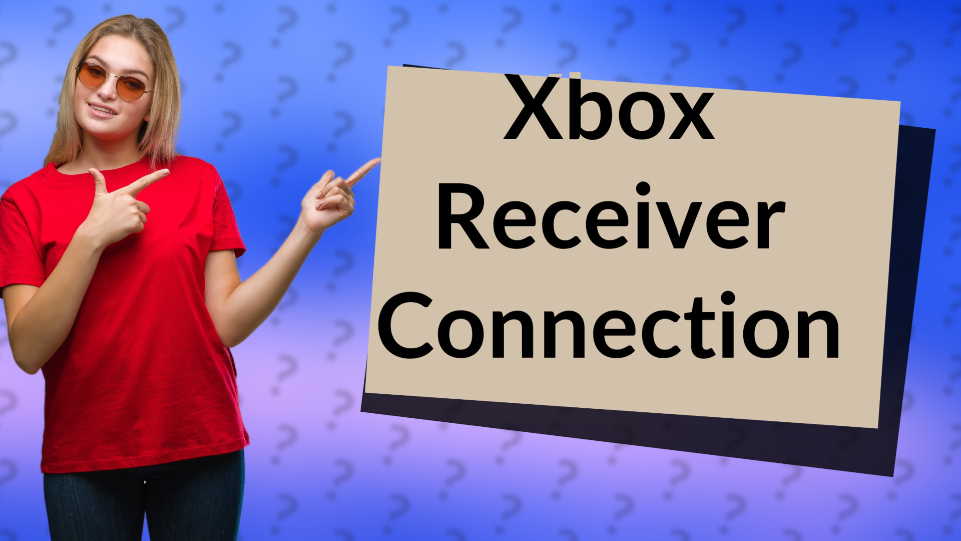 Xbox Receiver Connection