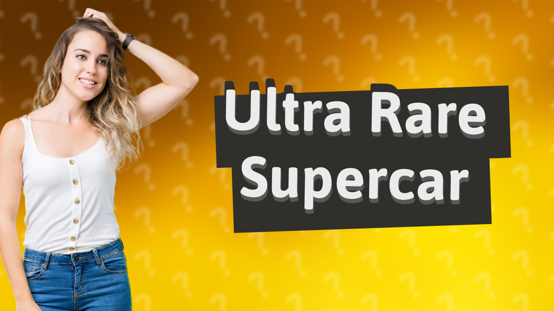 Ultra Rare Supercar