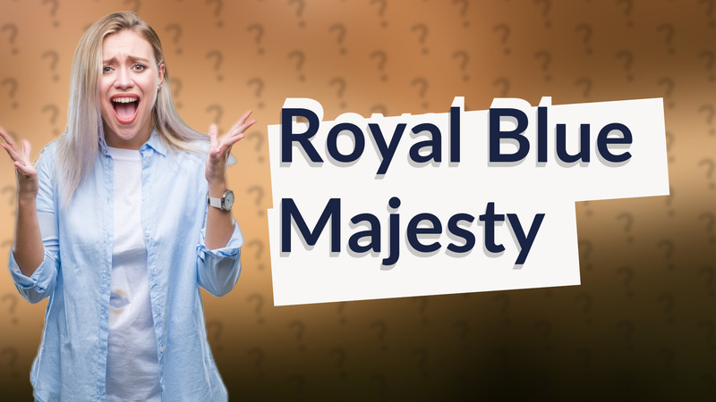 Royal Blue Majesty