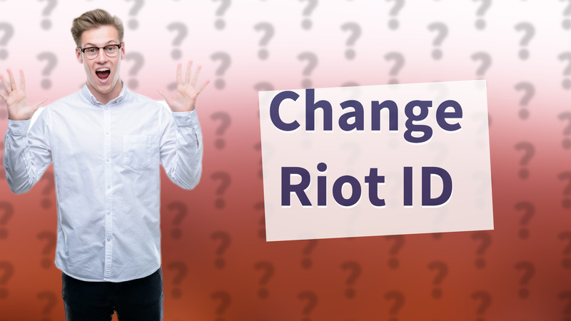 Change Riot ID
