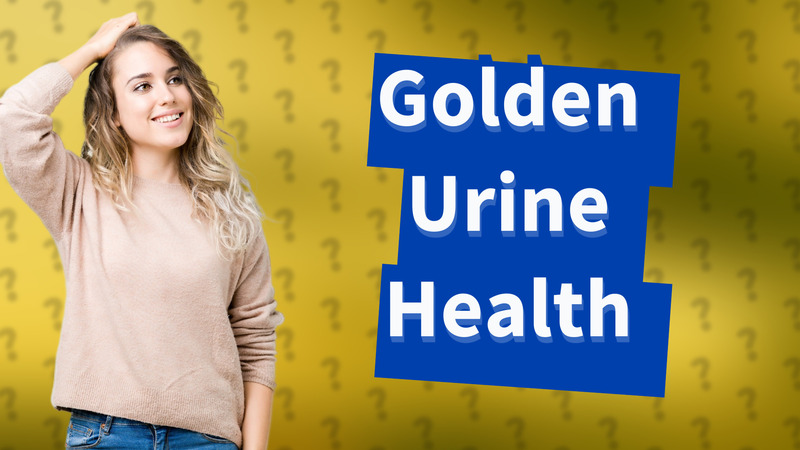 Golden Urine Health
