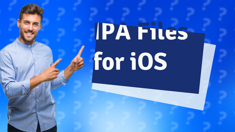 IPA Files for iOS