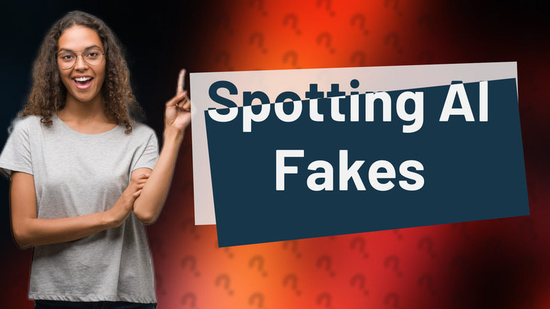 Spotting AI Fakes