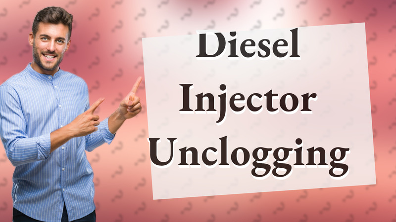 Diesel Injector Unclogging
