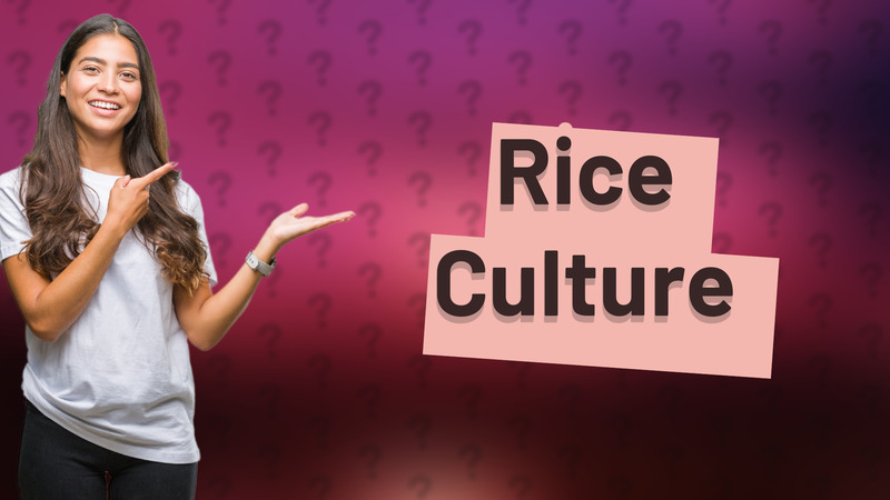 Rice Culture