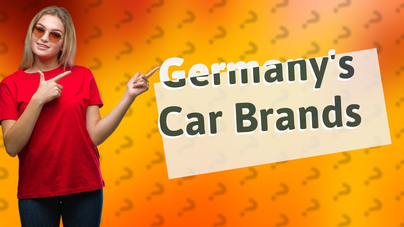 Germany's Car Brands