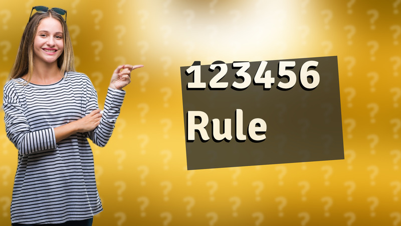 123456 Rule