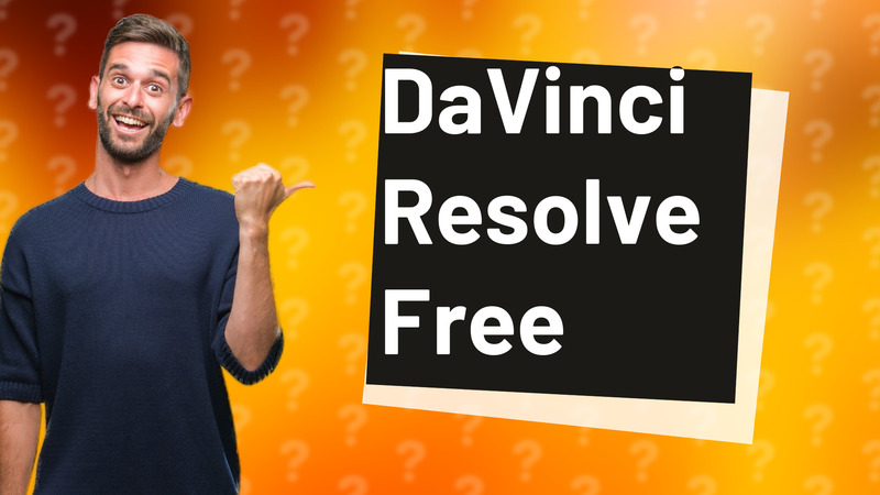 DaVinci Resolve Free
