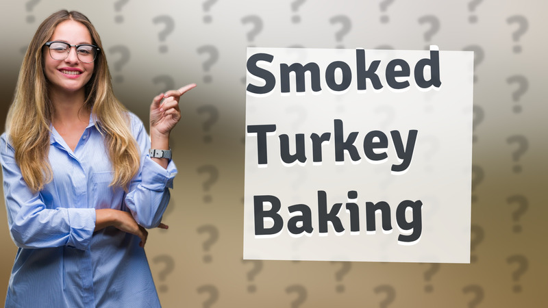 Smoked Turkey Baking