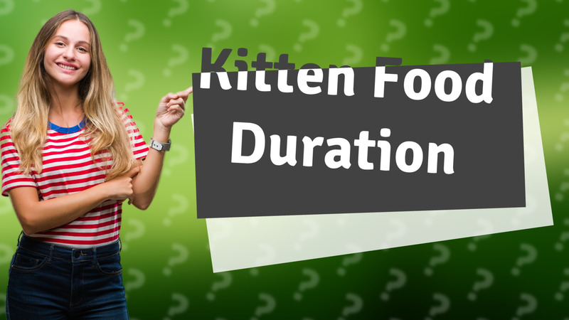 Kitten Food Duration
