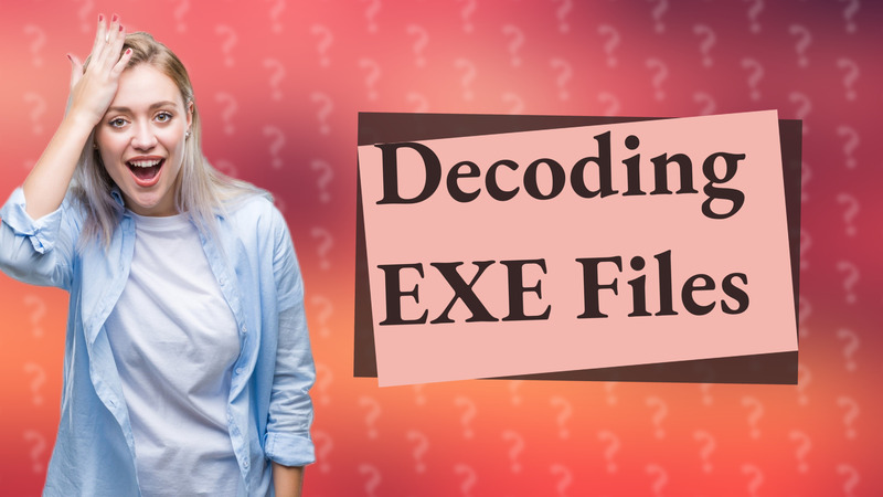Decoding EXE Files