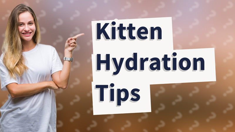 Kitten Hydration Tips