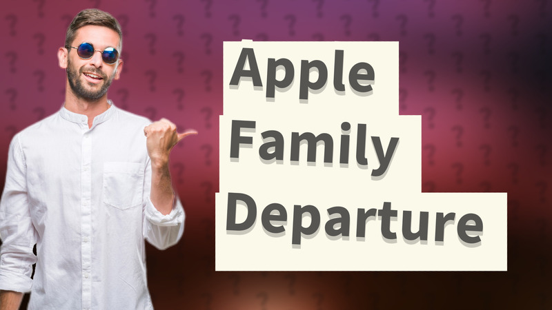 Apple Family Departure