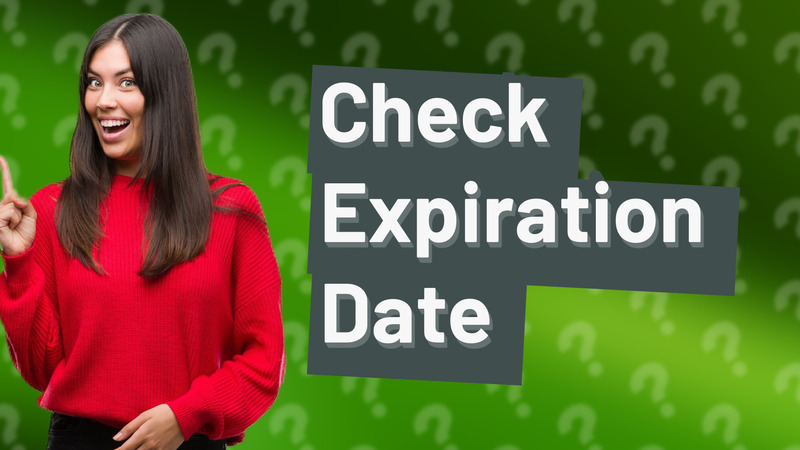 Check Expiration Date