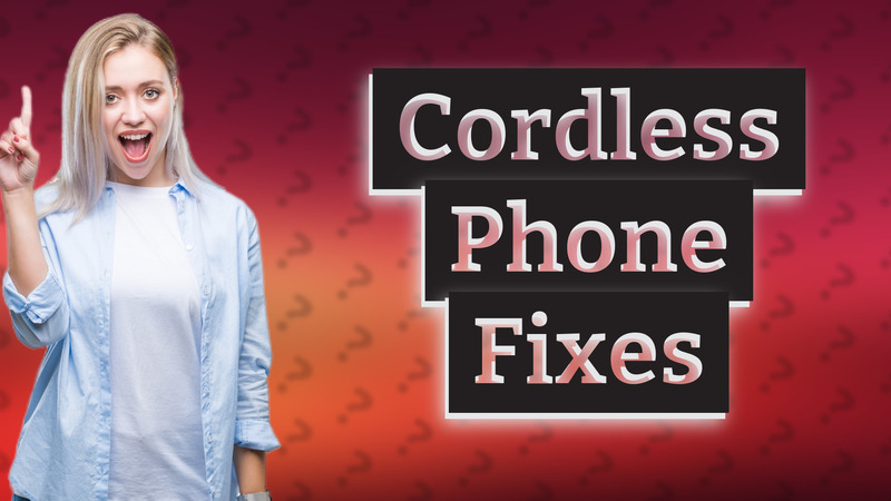 Cordless Phone Fixes