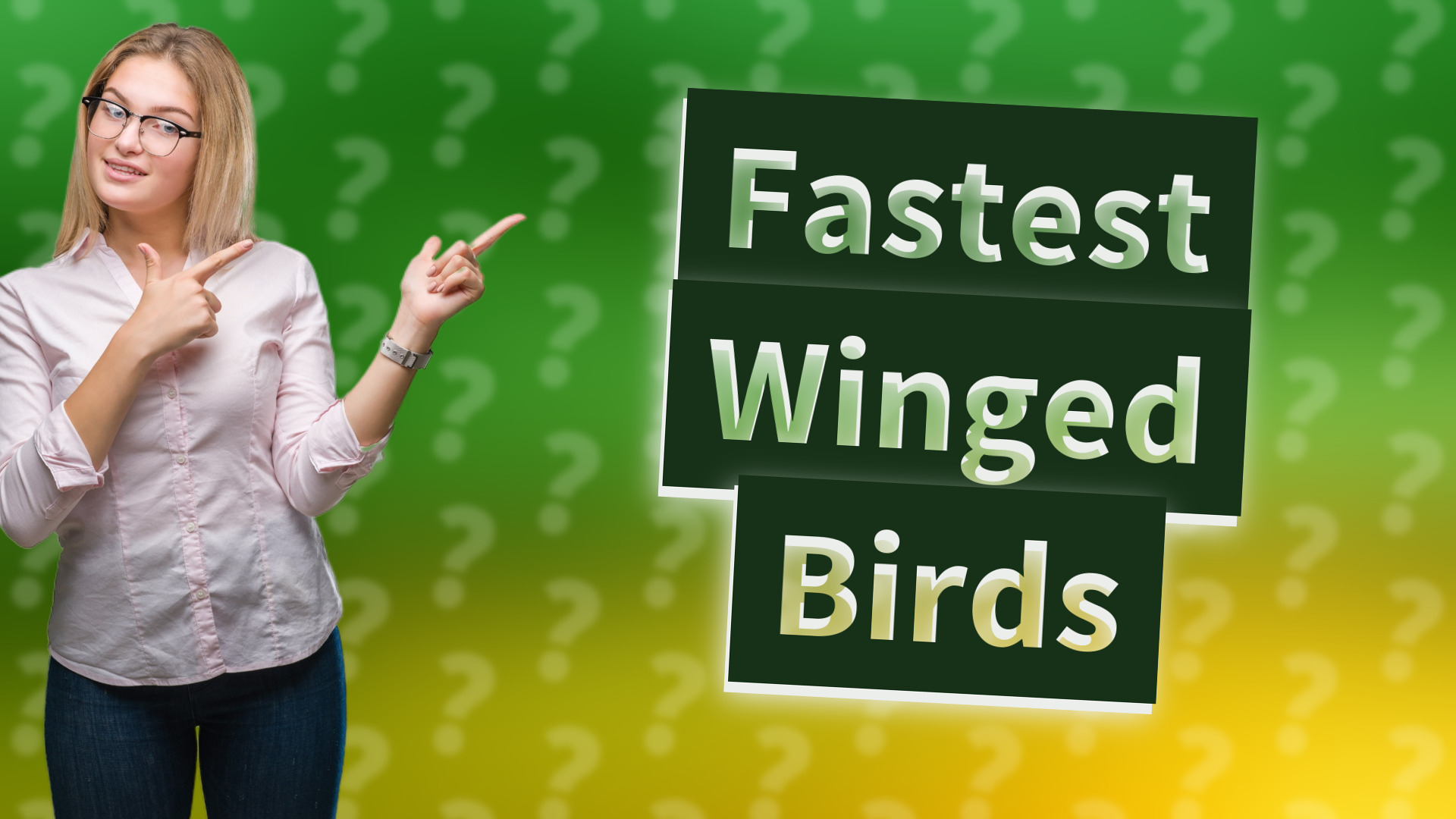 Fastest Winged Birds