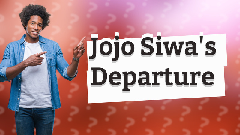 Jojo Siwa's Departure