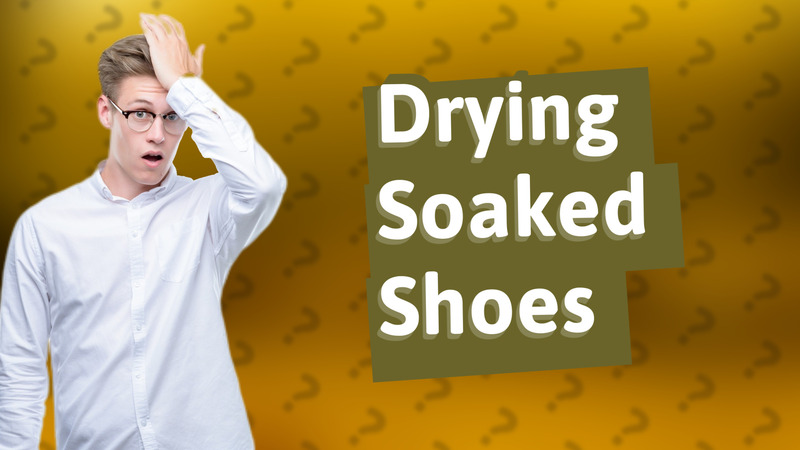 Drying Soaked Shoes