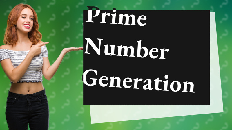 Prime Number Generation