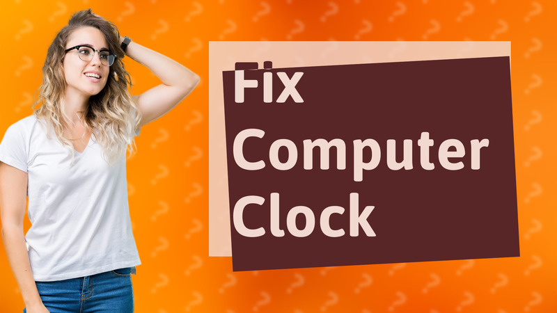 Fix Computer Clock