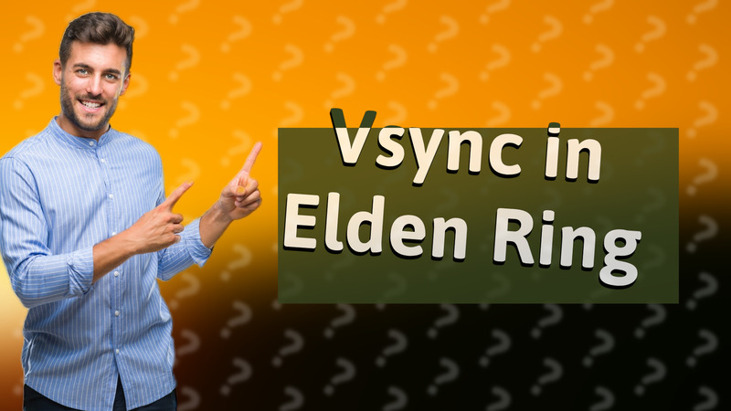 Vsync in Elden Ring