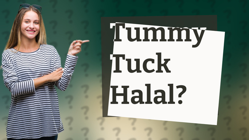 Tummy Tuck Halal?