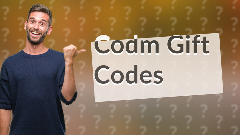 Codm Gift Codes