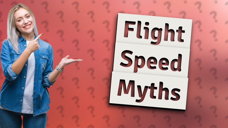 Flight Speed Myths