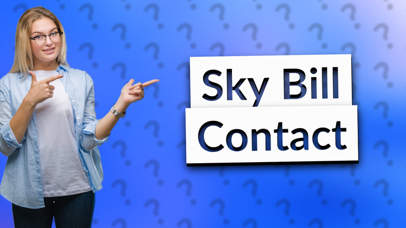 Sky Bill Contact