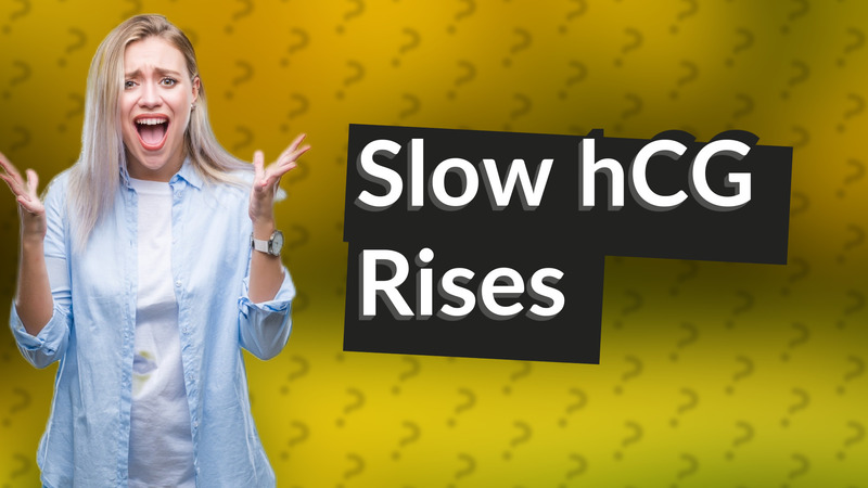Slow hCG Rises