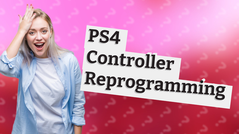 PS4 Controller Reprogramming
