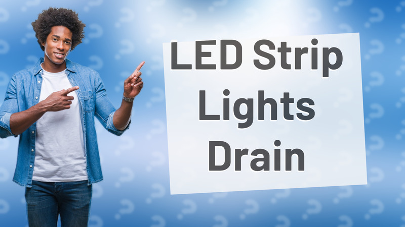 LED Strip Lights Drain