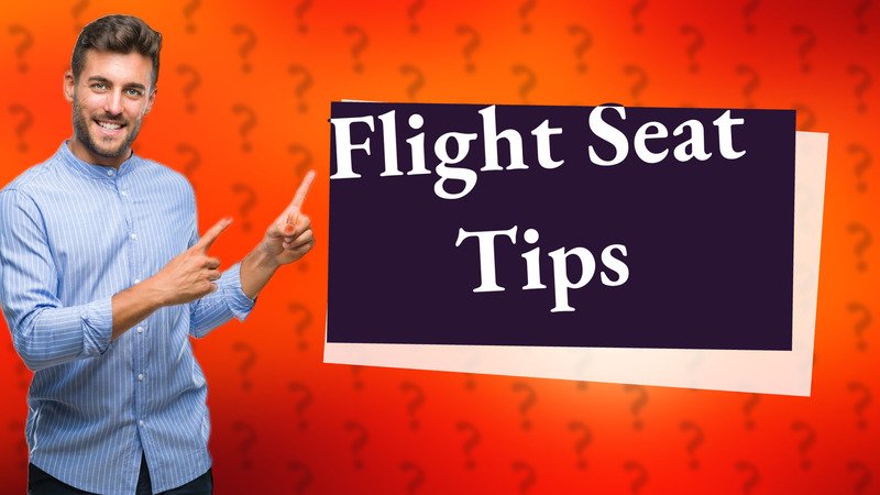 Flight Seat Tips