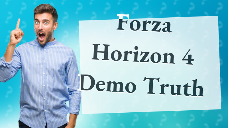 Forza Horizon 4 Demo Truth