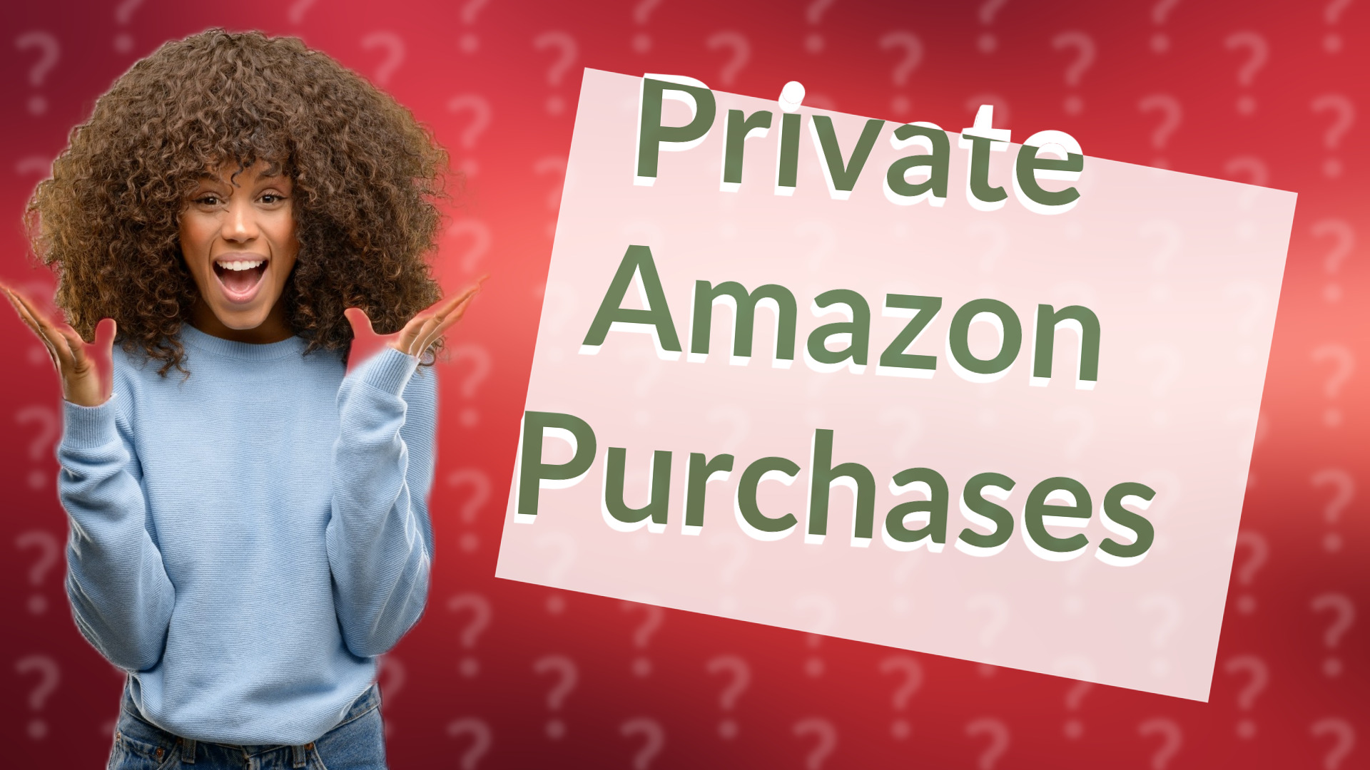 Private Amazon Purchases