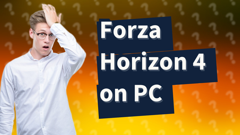 Forza Horizon 4 on PC
