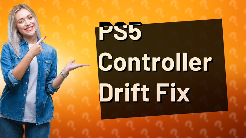 PS5 Controller Drift Fix