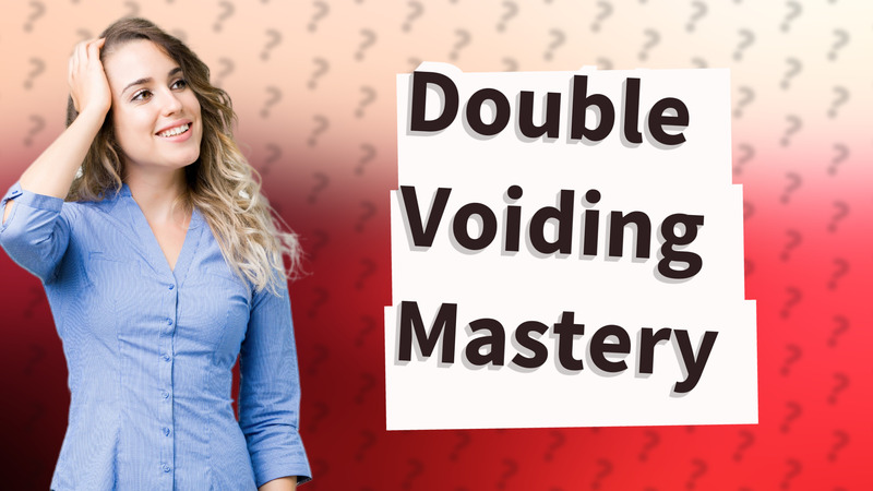 Double Voiding Mastery