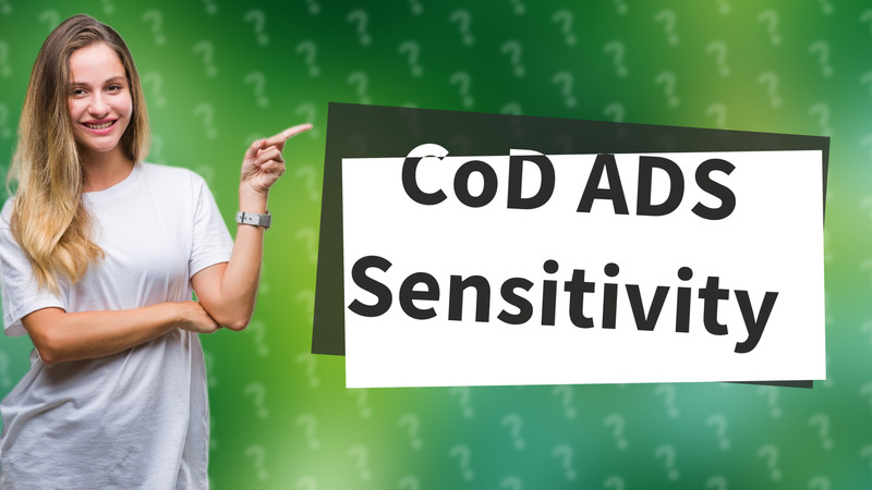 CoD ADS Sensitivity