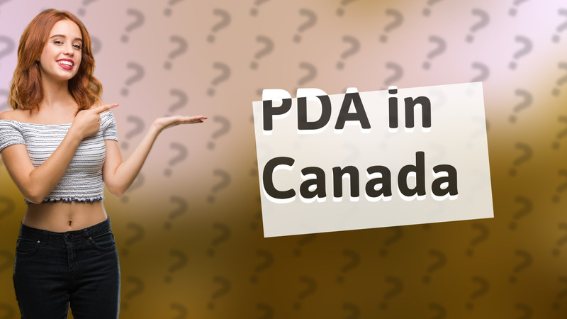 PDA in Canada