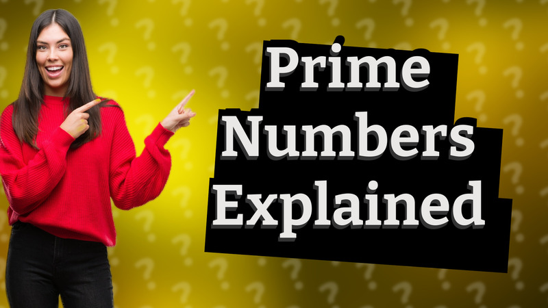 Prime Numbers Explained