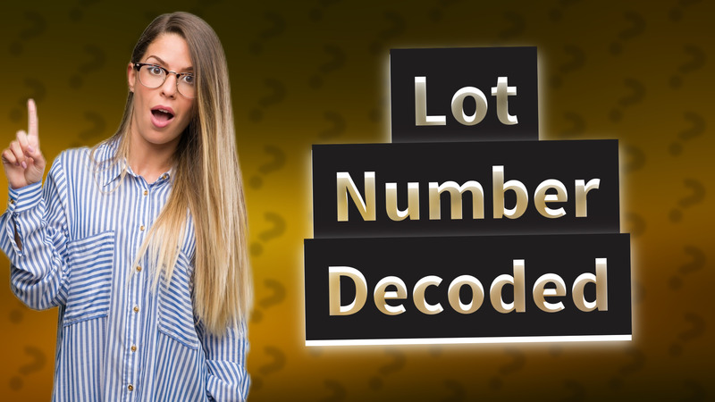 Lot Number Decoded