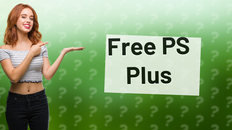 Free PS Plus